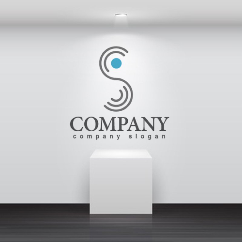 画像2: S・線・点・アルファベット・ロゴ・マークデザイン2610 (2)