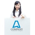 画像3: A・線・シンプル・上昇・アルファベット・ロゴ・マークデザイン2621