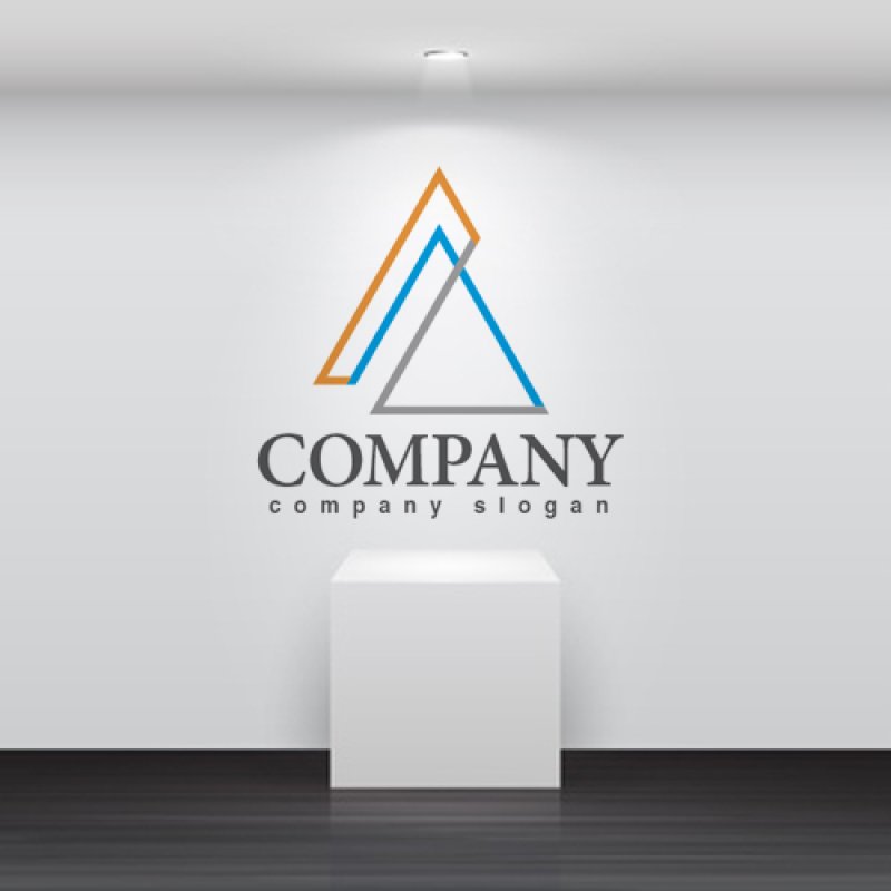 画像2: A・三角・線・アルファベット・ロゴ・マークデザイン2626 (2)