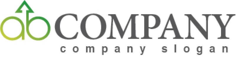 画像5: a・b・矢印・上昇・グラデーション・アルファベット・ロゴ・マークデザイン2638 (5)