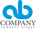 a・b・線・シンプル・アルファベット・ロゴ・マークデザイン2643
