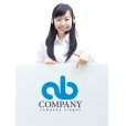 画像3: a・b・線・シンプル・アルファベット・ロゴ・マークデザイン2643