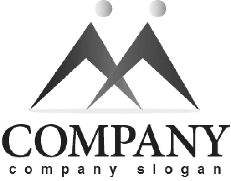 画像4: M・人・上昇・グラデーション・アルファベット・ロゴ・マークデザイン2645 (4)