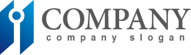 画像5: i・上昇・面・ビル・アルファベット・グラデーション・ロゴ・マークデザイン2656 (5)