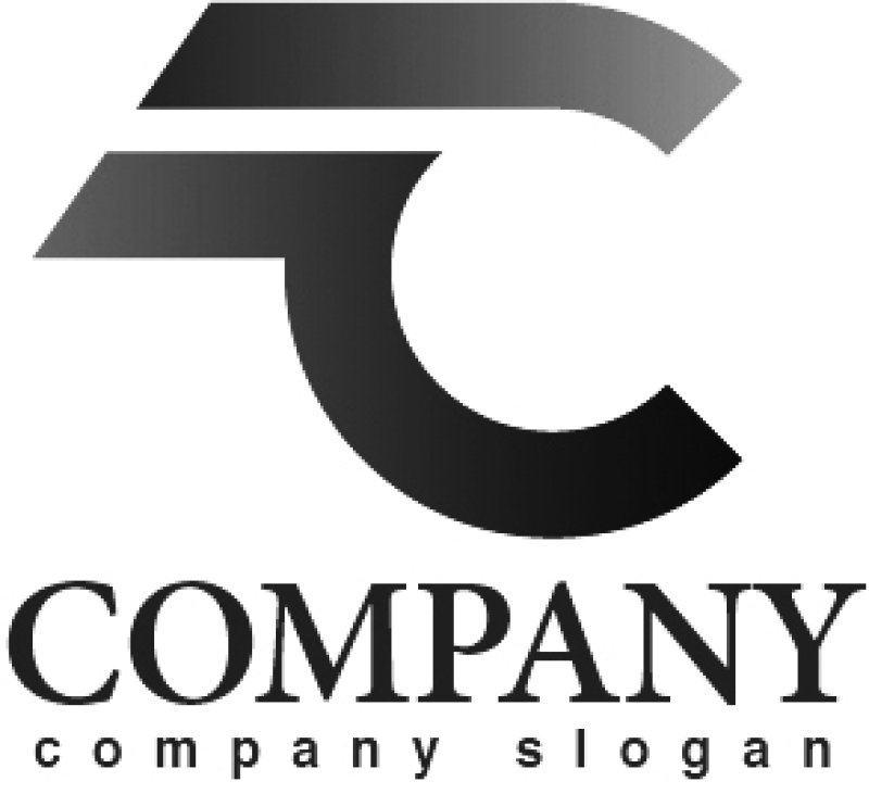 画像4: C・線・前進・アルファベット・グラデーション・ロゴ・マークデザイン2666 (4)