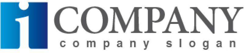 画像5: i・四角・シンプル・アルファベット・グラデーション・ロゴ・マークデザイン2681 (5)