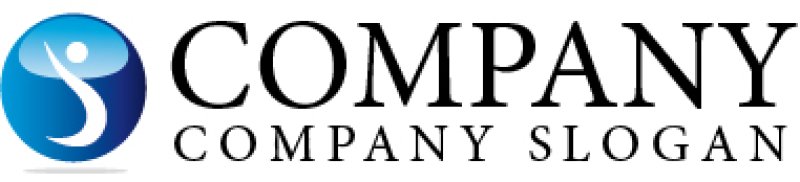 画像5: i・人・曲線・ジャンプ・アルファベット・グラデーション・ロゴ・マークデザイン2690 (5)