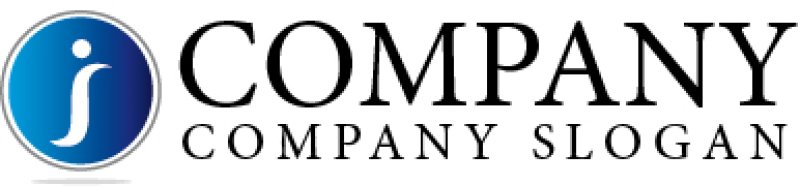 画像5: i・人・曲線・輪・アルファベット・グラデーション・ロゴ・マークデザイン2691 (5)