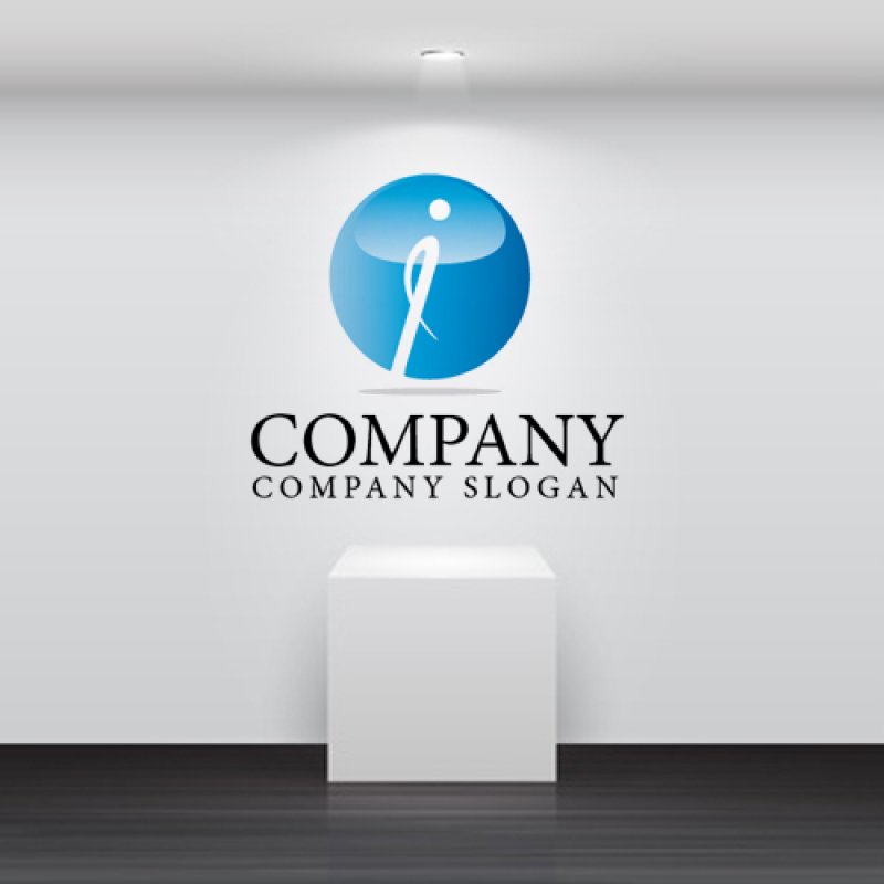 画像2: ia・輪・人・シンプル・グラデーション・アルファベット・ロゴ・マークデザイン2692 (2)