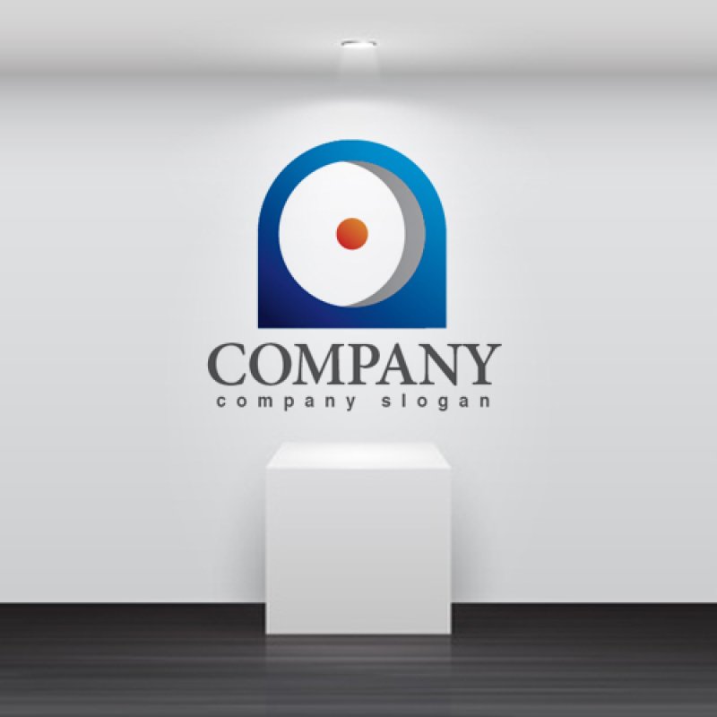 画像2: A・輪・時計・アルファベット・グラデーション・ロゴ・マークデザイン2704 (2)