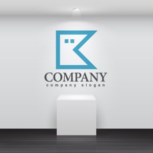 画像2: K・線・シンプル・家・顔・アルファベット・ロゴ・マークデザイン2725