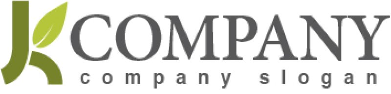画像5: K・葉・成長・アルファベット・ロゴ・マークデザイン2729 (5)