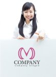 画像3: M・線・釜・アルファベット・ロゴ・マークデザイン2741 (3)