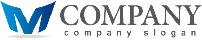 画像5: M・拡大・アルファベット・グラデーション・ロゴ・マークデザイン2743 (5)