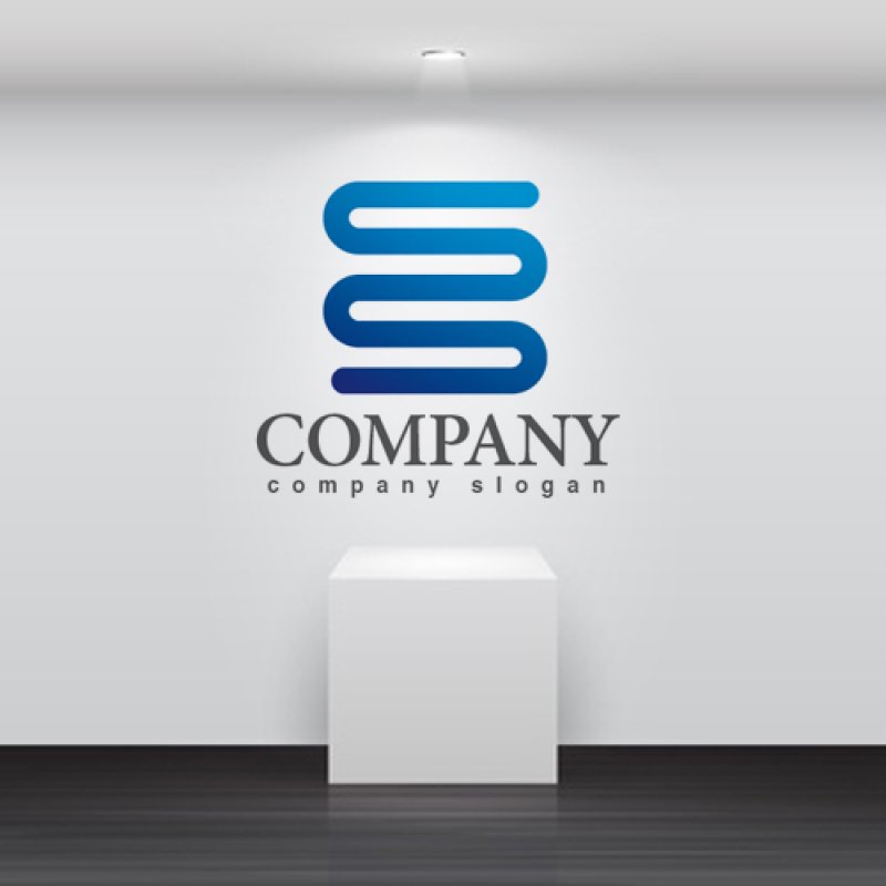 画像2: S・曲線・SS・配管・アルファベット・グラデーション・ロゴ・マークデザイン2750 (2)