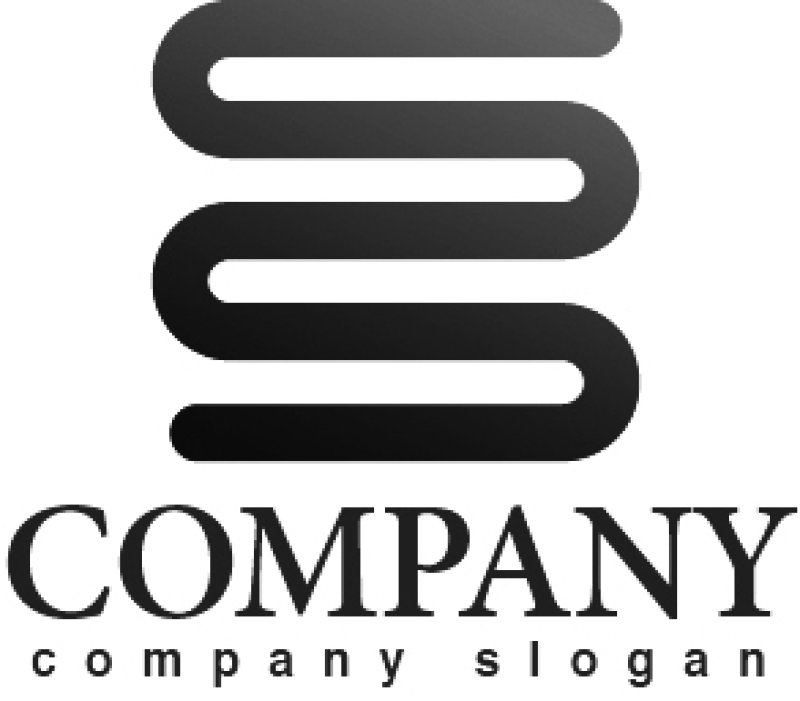 画像4: S・曲線・SS・配管・アルファベット・グラデーション・ロゴ・マークデザイン2750 (4)