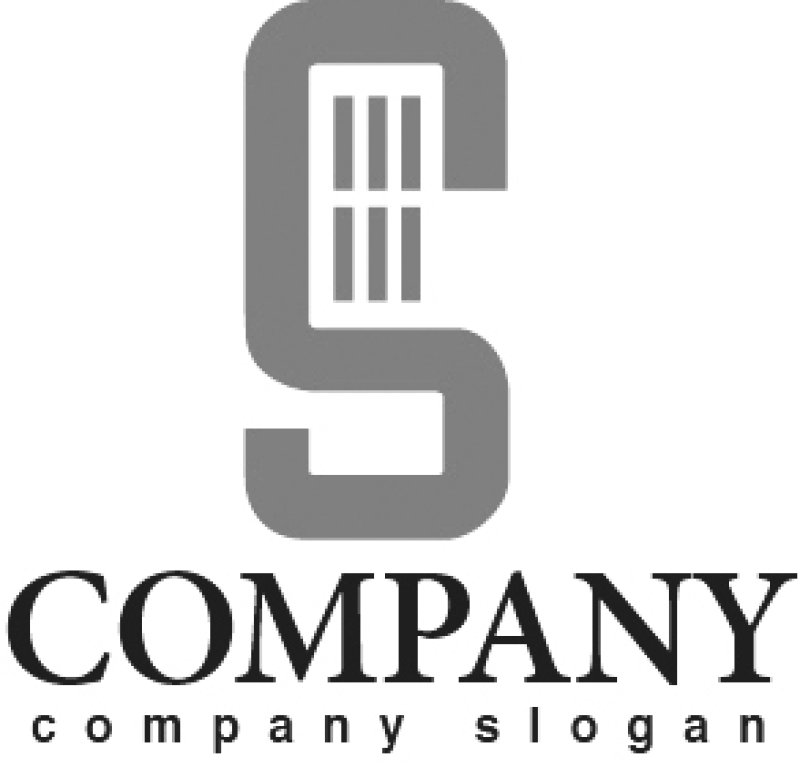 画像4: S・ビル・窓・線・アルファベット・ロゴ・マークデザイン2751 (4)