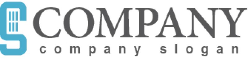 画像5: S・ビル・窓・線・アルファベット・ロゴ・マークデザイン2751 (5)