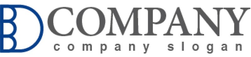 画像5: D・B・線・アルファベット・ロゴ・マークデザイン2769 (5)