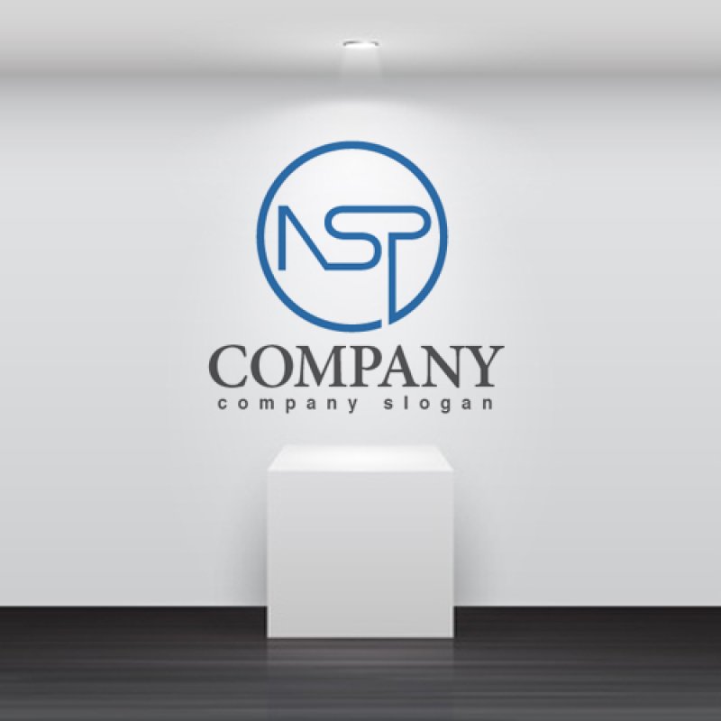 画像2: N・線・S・P・アルファベット・ロゴ・マークデザイン2795 (2)