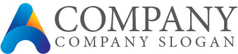 画像5: A・h・アルファベット・グラデーション・ロゴ・マークデザイン2811 (5)