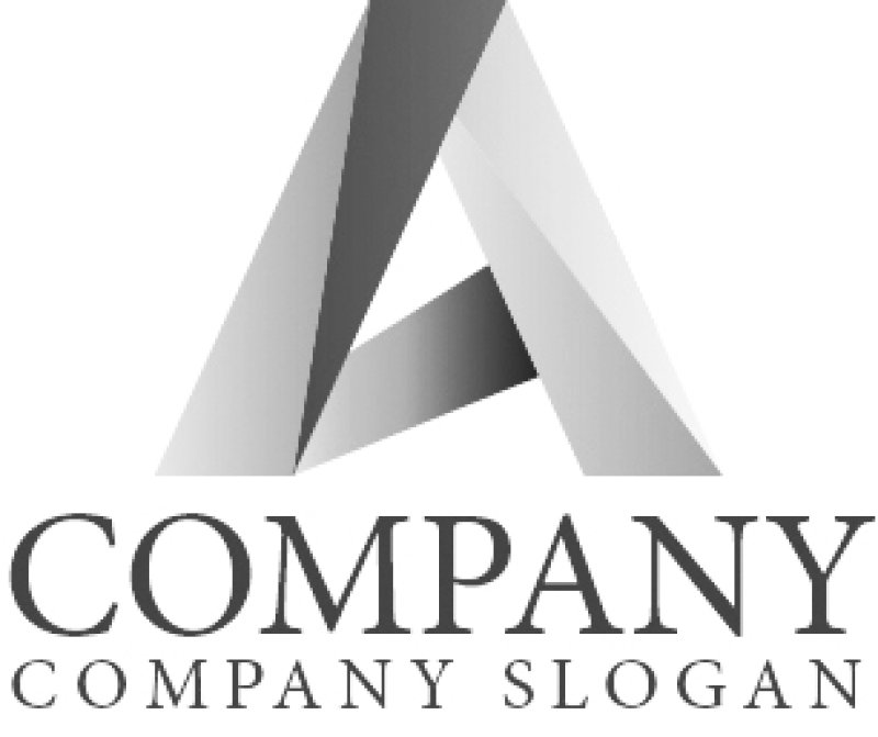 画像4: A・虹色・線・グラデーション・アルファベット・ロゴ・マークデザイン2813 (4)