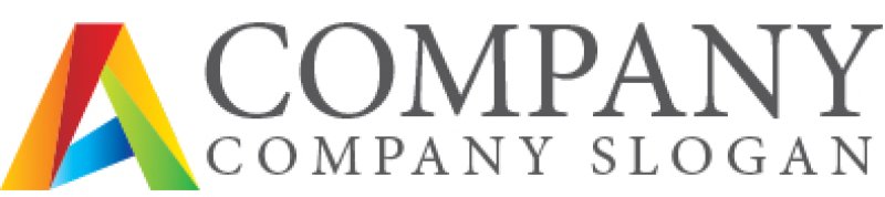 画像5: A・虹色・線・グラデーション・アルファベット・ロゴ・マークデザイン2813 (5)