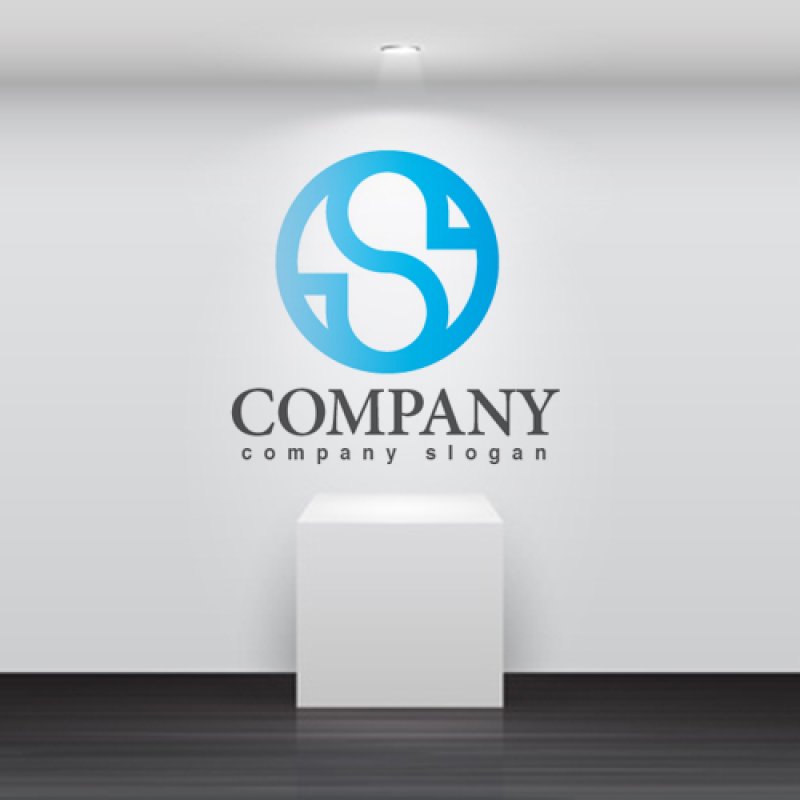 画像2: S・輪・線・アルファベット・ロゴ・マークデザイン2819 (2)