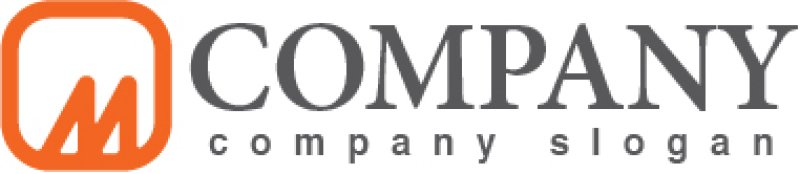 画像5: m・輪・キー・アルファベット・ロゴ・マークデザイン2823 (5)