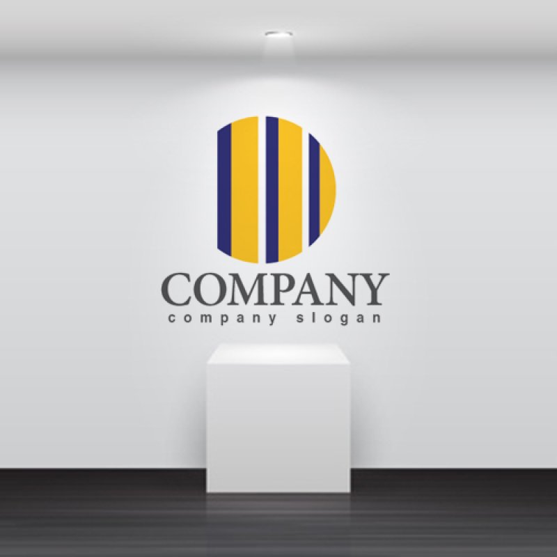 画像2: D・帯・線・アルファベット・ロゴ・マークデザイン2830 (2)