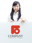 画像3: F ・輪・シンプル・アルファベット・ロゴ・マークデザイン2846 (3)