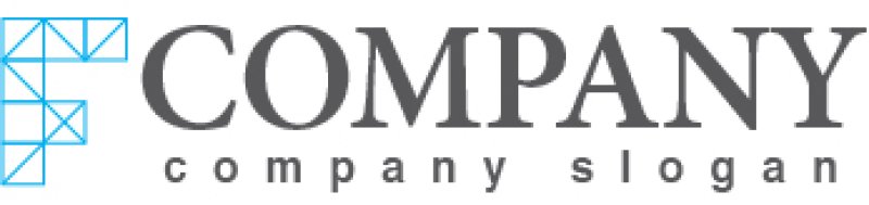 画像5: F・格子・線・アルファベット・ロゴ・マークデザイン2847 (5)