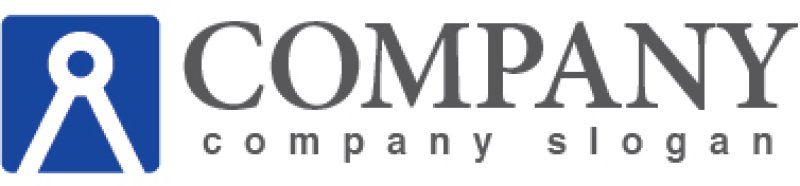 画像5: A・四角・コンパス・アルファベット・ロゴ・マークデザイン2852 (5)