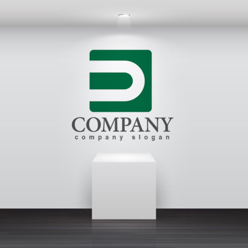 画像2: D・線・四角・アルファベット・ロゴ・マークデザイン2854 (2)