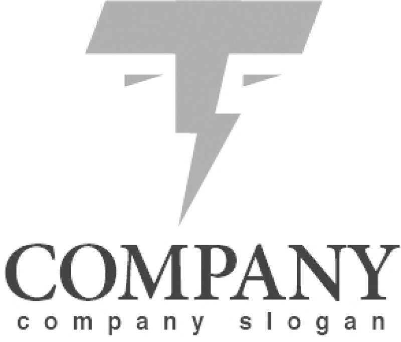 画像4: T・イナズマ・電気・顔・アルファベット・ロゴ・マークデザイン2866 (4)