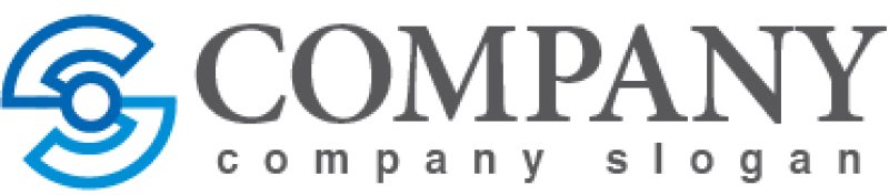 画像5: S・J・輪・鍵・アルファベット・ロゴ・マークデザイン2878 (5)