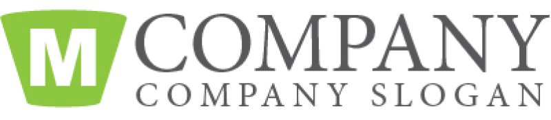 画像5: M・鉢・アルファベット・ロゴ・マークデザイン2883 (5)