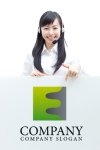画像2: E・ロゴ・マークデザイン289 (2)