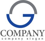 画像1: G・輪・変革・アルファベット・ロゴ・マークデザイン2905 (1)