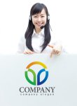 画像3: Y・曲線・T・輪・アルファベット・グラデーション・ロゴ・マークデザイン2940 (3)