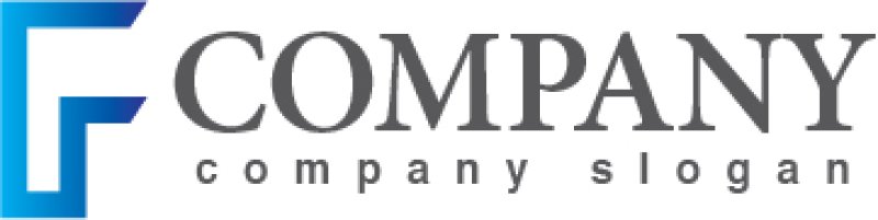 画像5: F・シンプル・線・アルファベット・グラデーション・ロゴ・マークデザイン2948 (5)