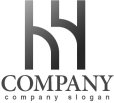 画像4: H・線・h・アルファベット・グラデーション・ロゴ・マークデザイン2952 (4)