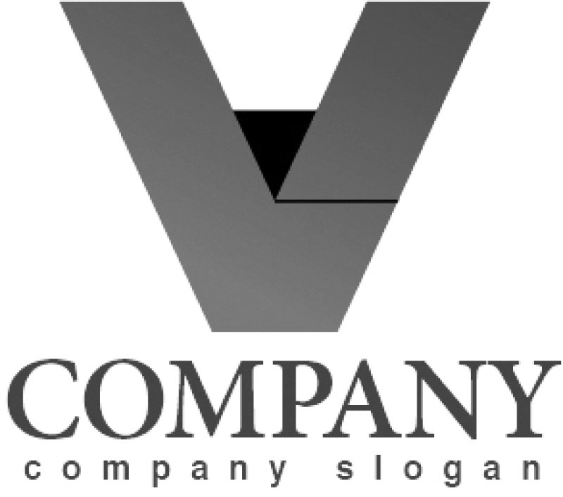 画像4: V・鉛筆・線・アルファベット・グラデーション・ロゴ・マークデザイン2957 (4)