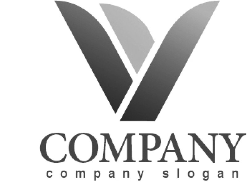 画像4: V・羽・アルファベット・グラデーション・ロゴ・マークデザイン2960 (4)