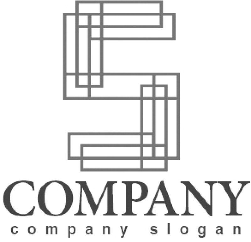 画像4: S・格子・線・骨組み・アルファベット・ロゴ・マークデザイン2977 (4)