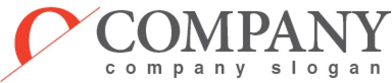 画像5: O・切れ目・斜線・アルファベット・ロゴ・マークデザイン2992 (5)