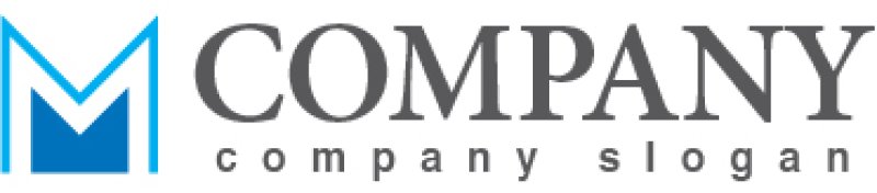 画像5: M・線・シンプル・アルファベット・ロゴ・マークデザイン2997 (5)