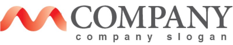 画像5: m・グラデーション・曲線・アルファベット・ロゴ・マークデザイン2998 (5)