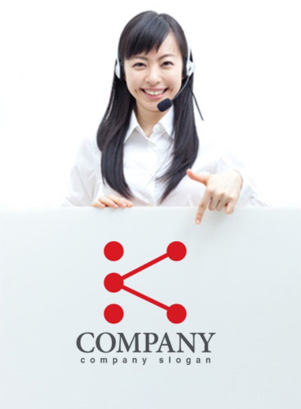 画像3: K・点・線・アルファベット・ロゴ・マークデザイン3004 (3)