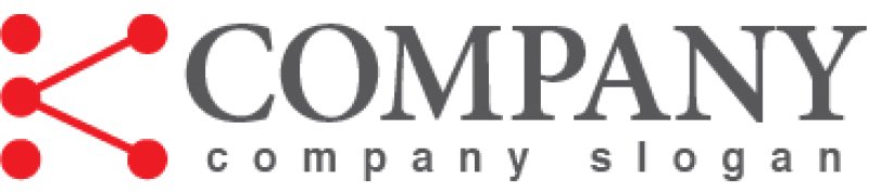 画像5: K・点・線・アルファベット・ロゴ・マークデザイン3004 (5)